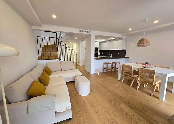 Eixample Penthouse - Bright 2Br Duplex With Terraces